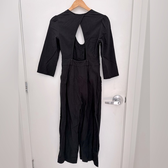 Free People Back Into It Jumpsuit Button Cutout One Piece - Picture 6 of 8